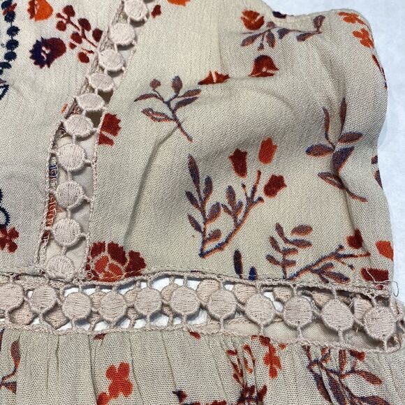 Taylor & Sage Dress Small Sleeveless Crochet Lace Cutout Waist Lined - Picture 8 of 13